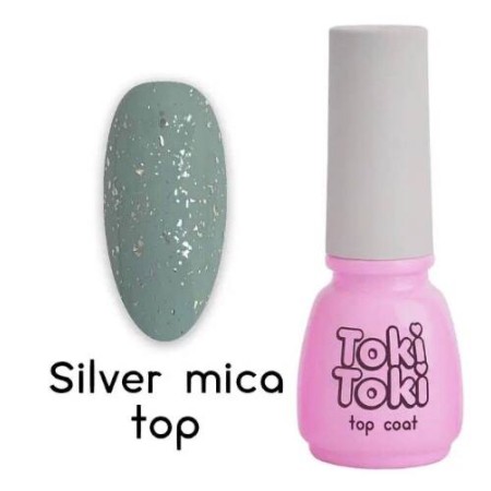 Топ без липкого шару Toki Toki Silver Mica Top 5 мл